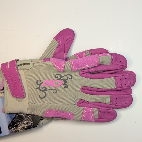 NWT Outdoor Research Air Brake Gloves Rock Climbing Belay Women's L 72685 - Picture 4 of 4